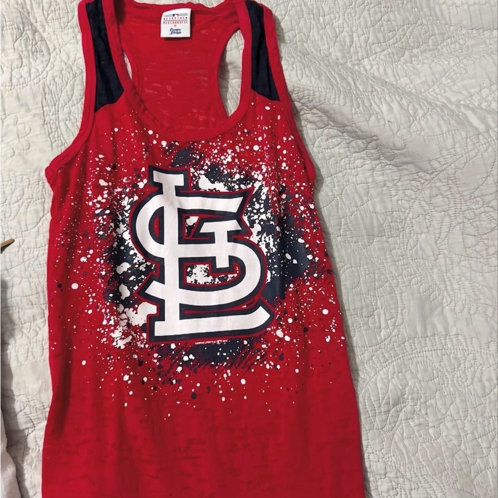 St. Louis Cardinals Red Tank Top